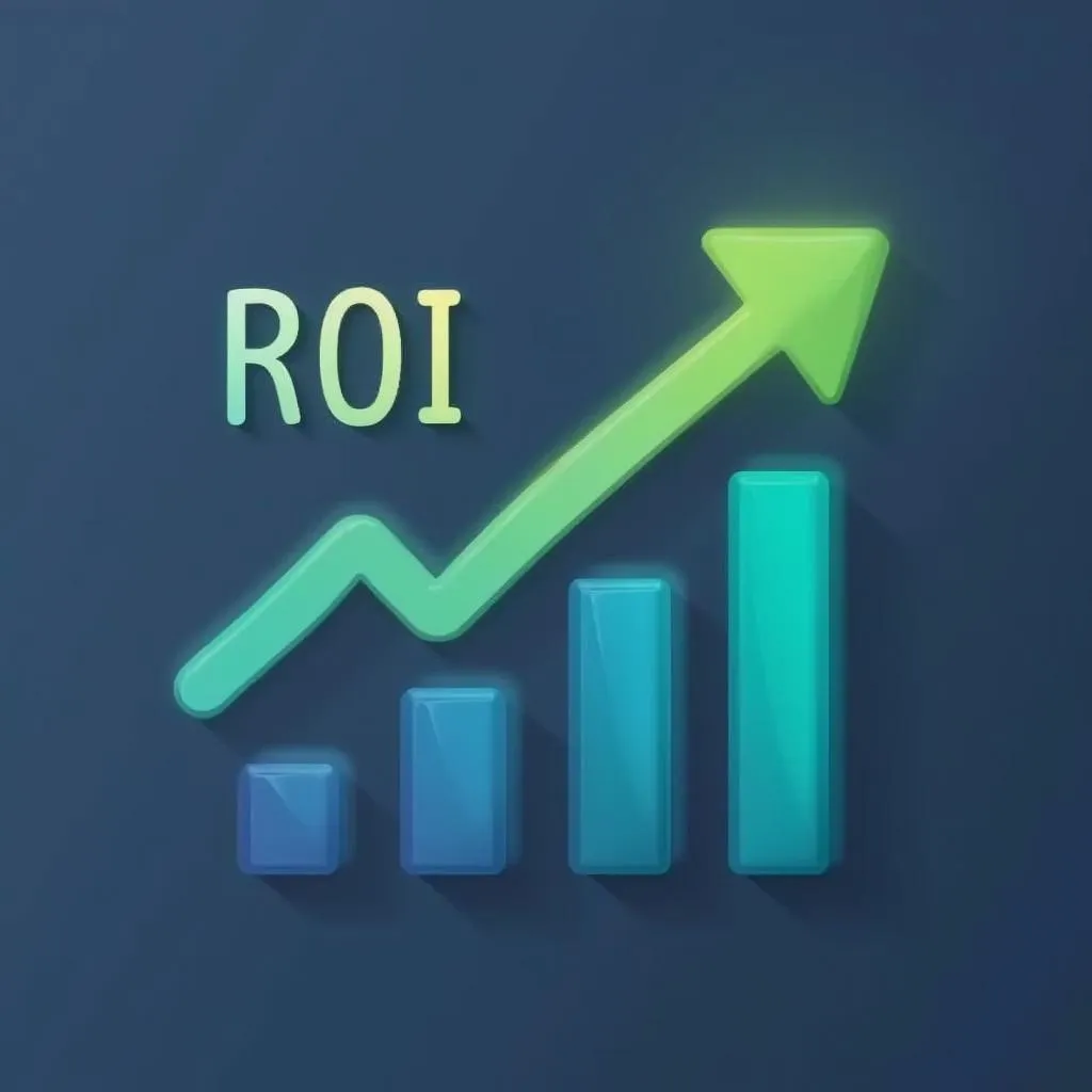 Icône de retour sur investissement